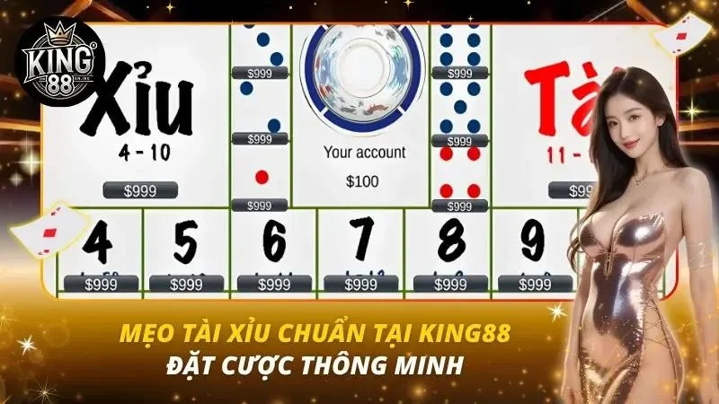 Mẹo Tài Xỉu Chuẩn Tại King88 – Đặt Cược Thông Minh Mẹo Tài Xỉu Chuẩn Tại King88 – Đặt Cược Thông Minh